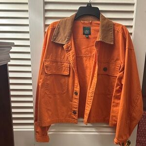Wild Fable Vibrant Orange Jacket